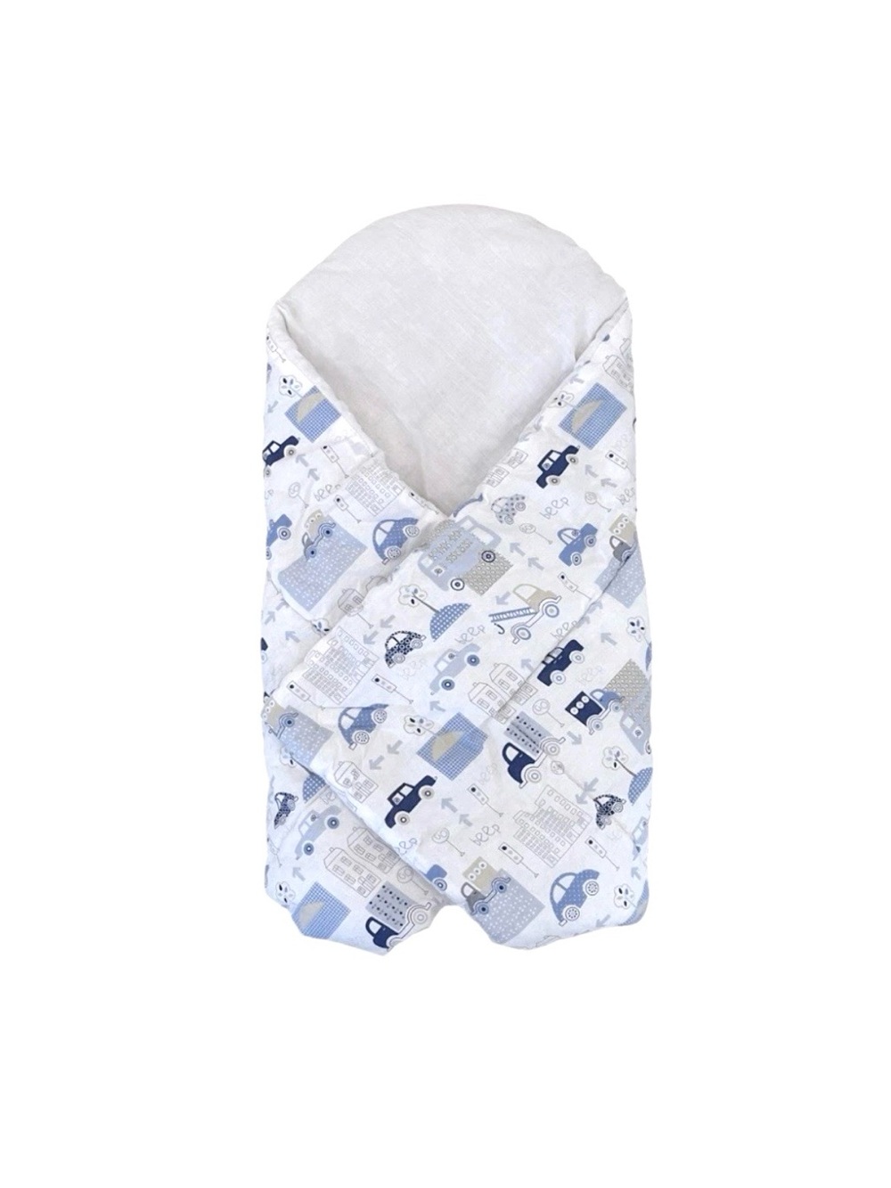 Marcys Stiffened Baby Swaddle Wrap Blanket 0-3M Cotton W/ Coconut Mat